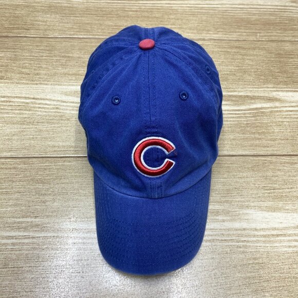 Chicago Cubs Baseball Cap Adjustable C Hat Trucker Hat Slide Back Embroidered - Picture 1 of 11